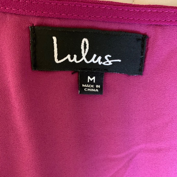 Lulu’s Pink Midi dress - Picture 5 of 5